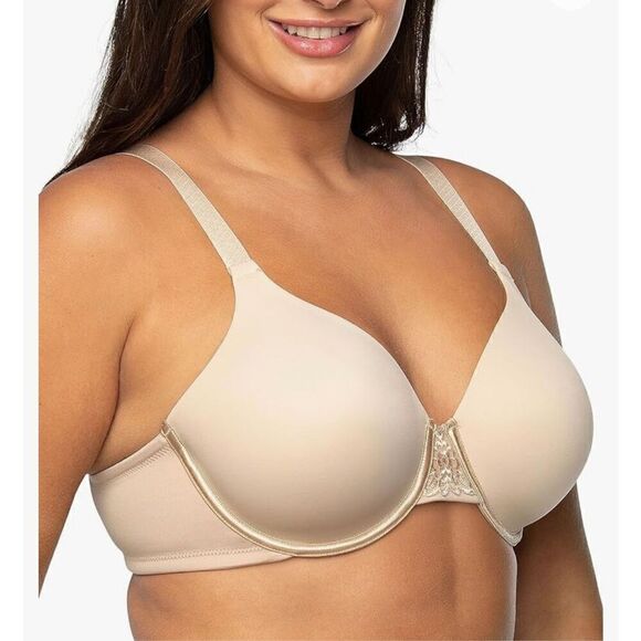 Vanity Fair Women's Full Figure Beauty Back Smoothing Bra, - Picture 1 of 5